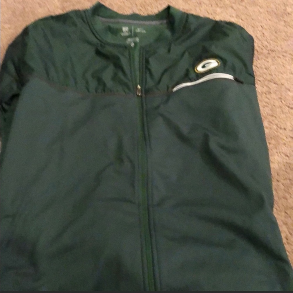 XL Green Bay Packers sideline Nike jacket.